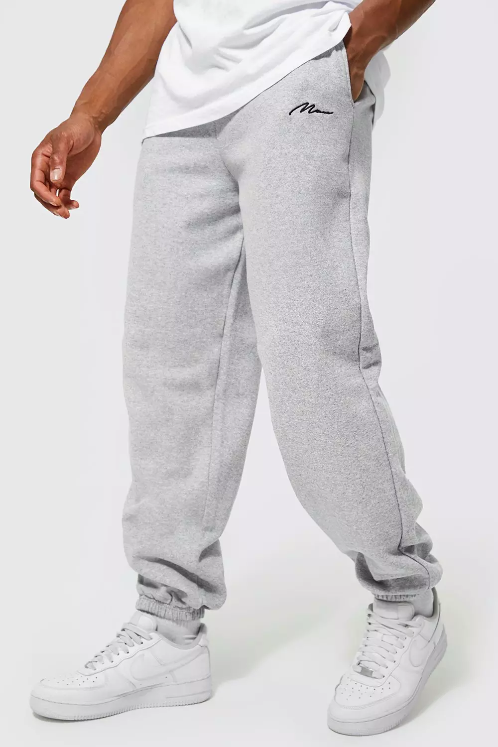 Boohooman 2025 signature joggers